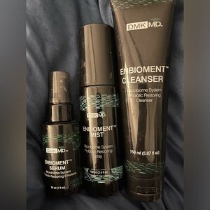 DMK embioment trio all full size includes embioment cleaner , mist and serum